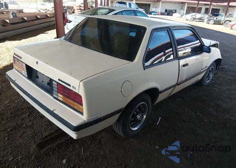 1987 Chevrolet Cavalier Rs from USA, damaged, VIN 1G1JE1111HJ14781